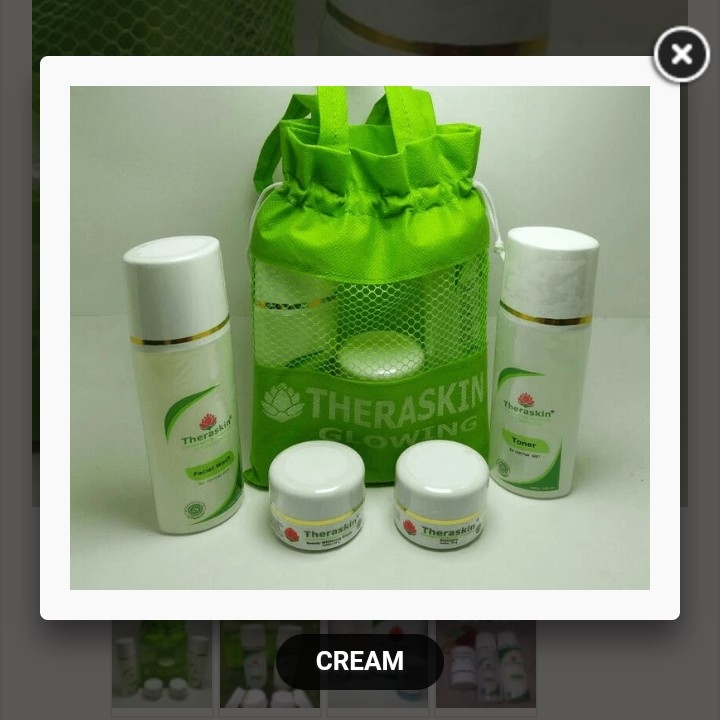 CREAM THERASKIN PAKET GLOWING ORIGINAL BPOM