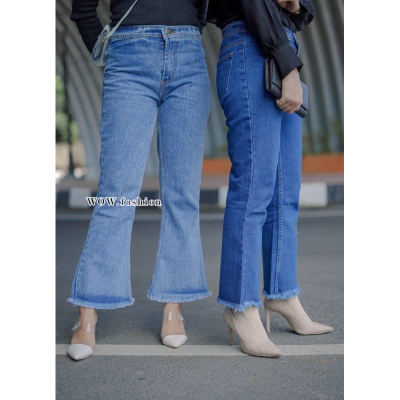 CS - CELANA JEANS CUTBRAY BOYFRIEND TOP HITS WANITA JASMINE PANT JEA