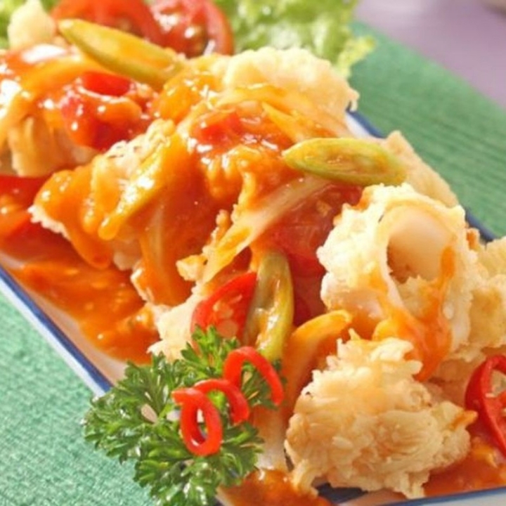 CUMI TEPUNG ASAM MANIS 