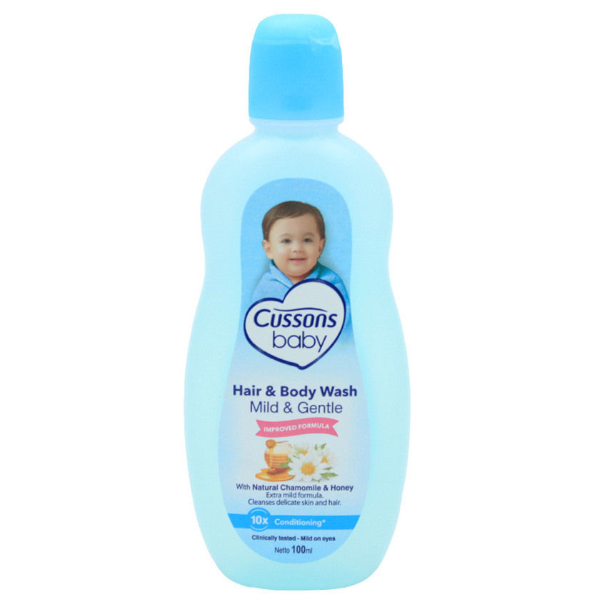 CUSSONS BABY HAIR AND BODY WASH MILD&GENTLE 100ML