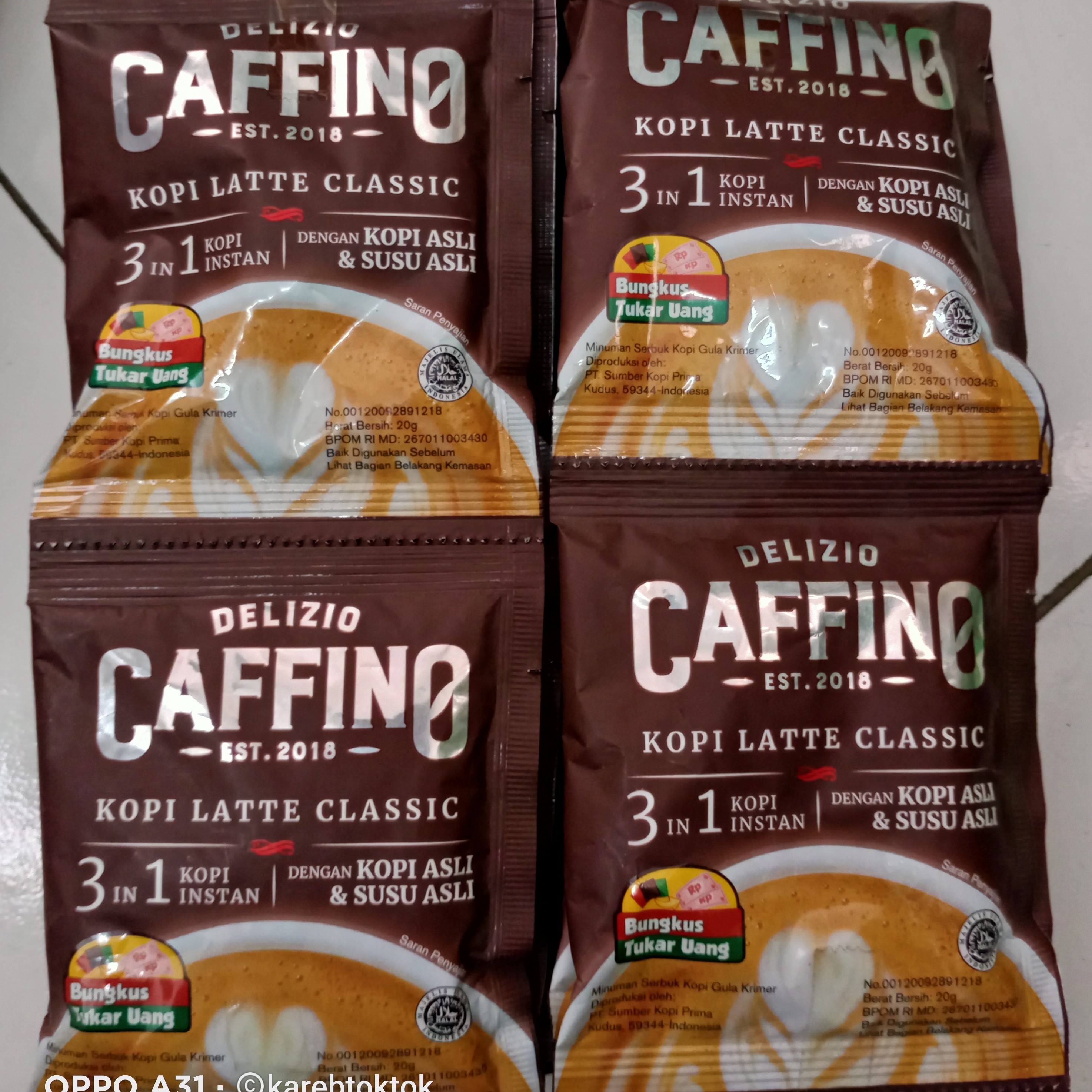 Caffino kopi latte classic