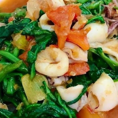 Cah Kangkung Cumi