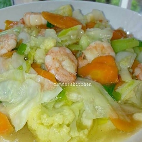 Cah Kembang Kol Udang