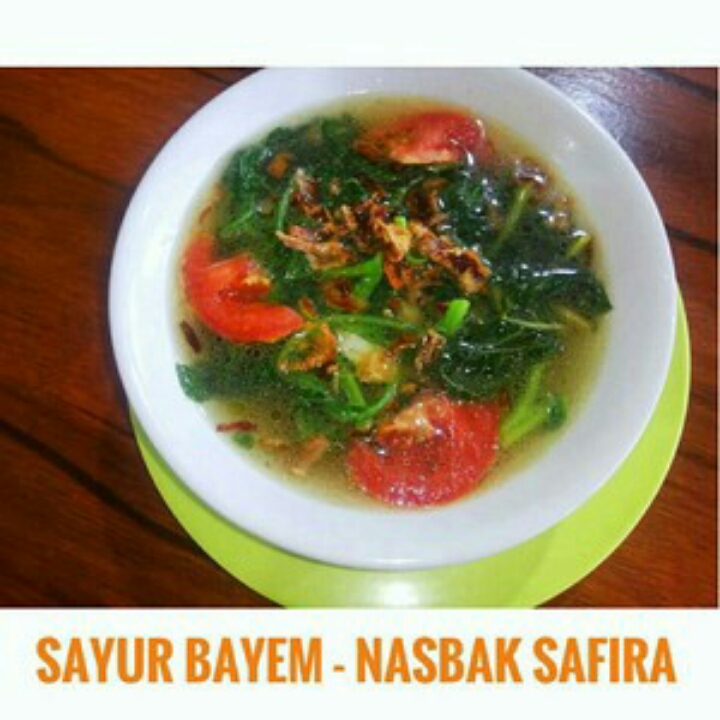 Cak Bayam Nasbak Safira