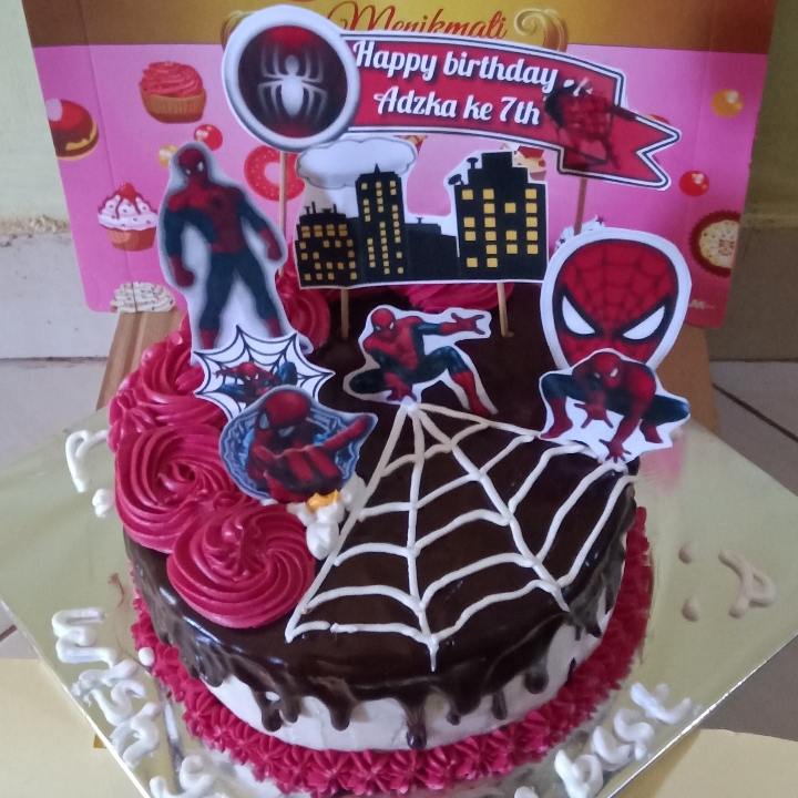 Cake Birthday Topper Spiderman