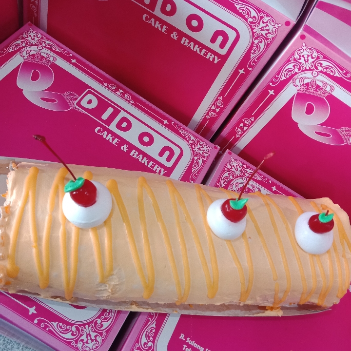 Cake Orange Gulung 2