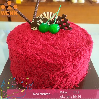 Cake Red Velvet 16x16