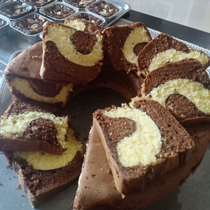 Cake Susu Coklat