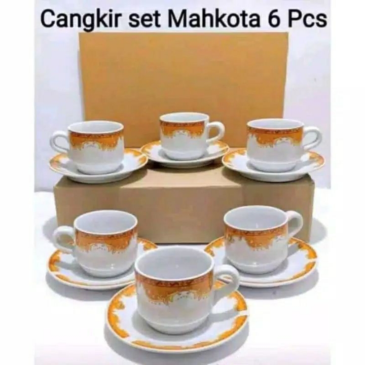 Cangkir Set Mahkota