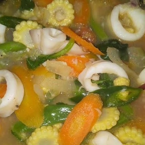 Cap Cay Goreng Cumi