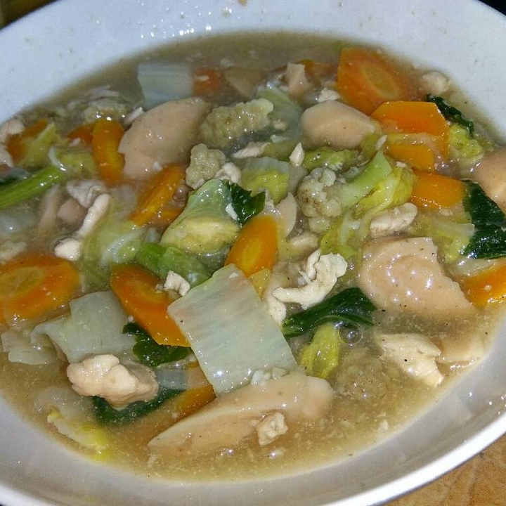 Cap Cay Kuah Ayam