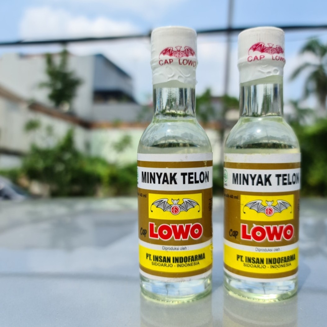 Cap Lowo Minyak Telon Botol 40ml