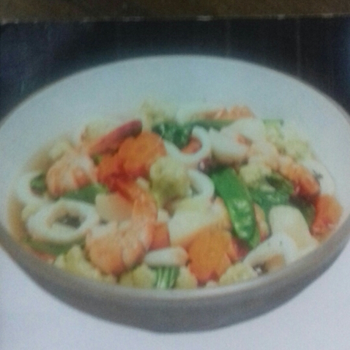Cap cay Goreng Seafood