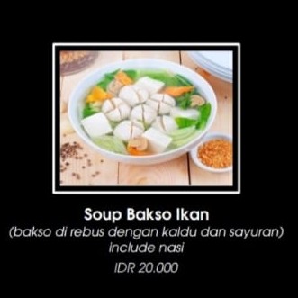 Soup Bakso Ikan