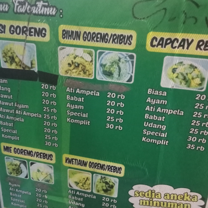 Capcay Rebus Ayam
