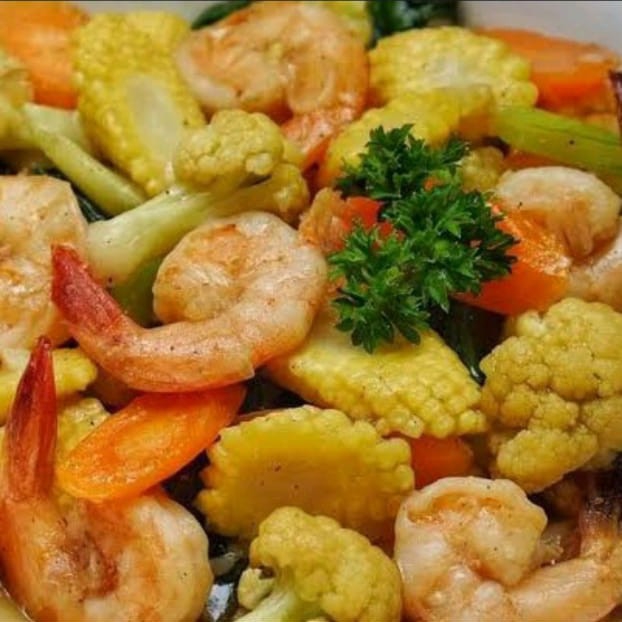 Capcay Udang