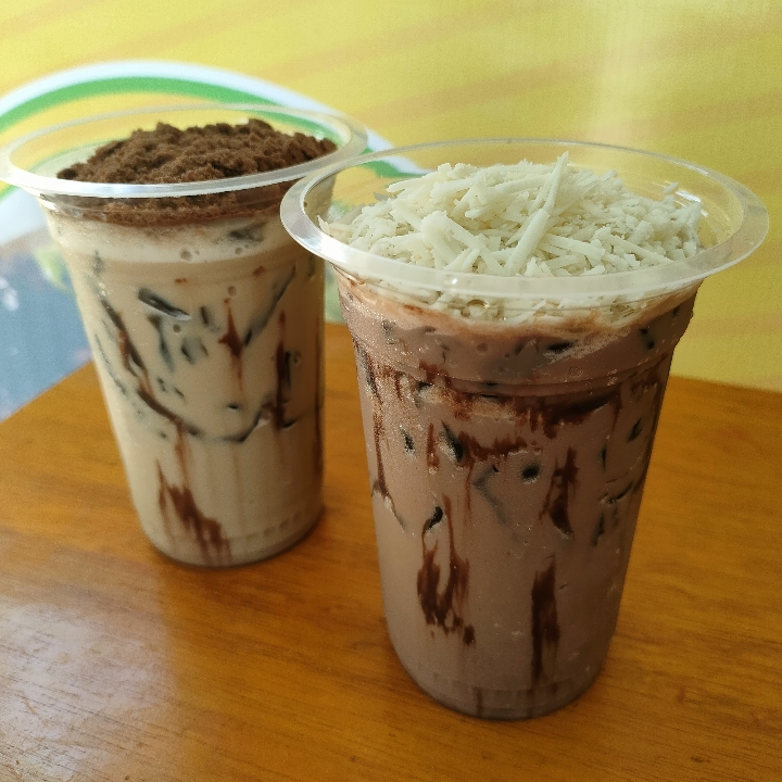 Cappucino Cincau Toping Milo  3