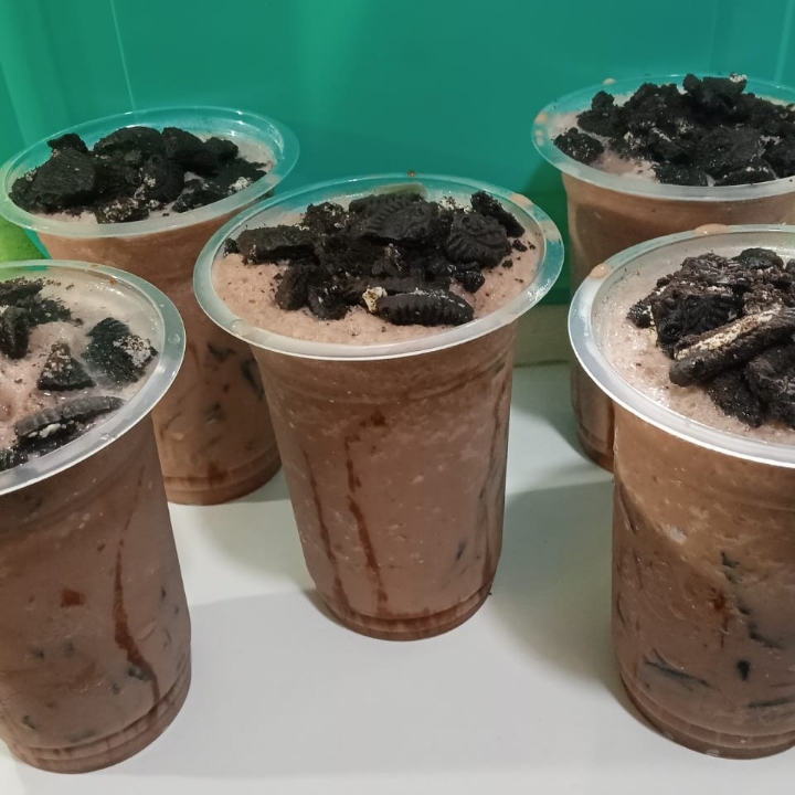 Cappucino Cincau Toping Oreo 