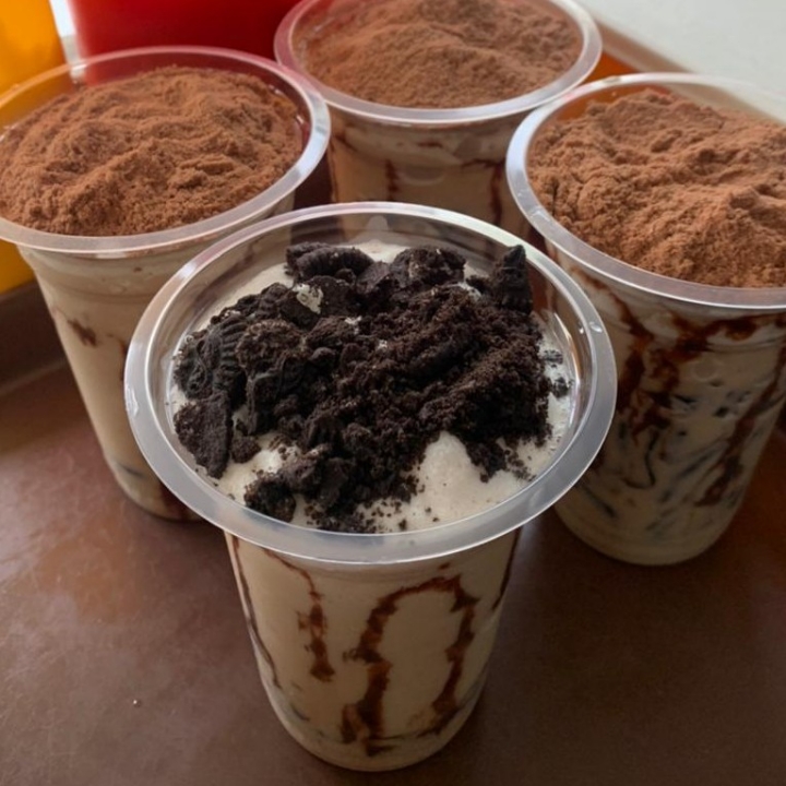 Cappucino Cincau Toping Oreo  3