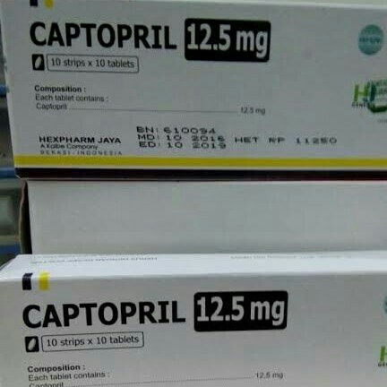 Captopril 12 5mg
