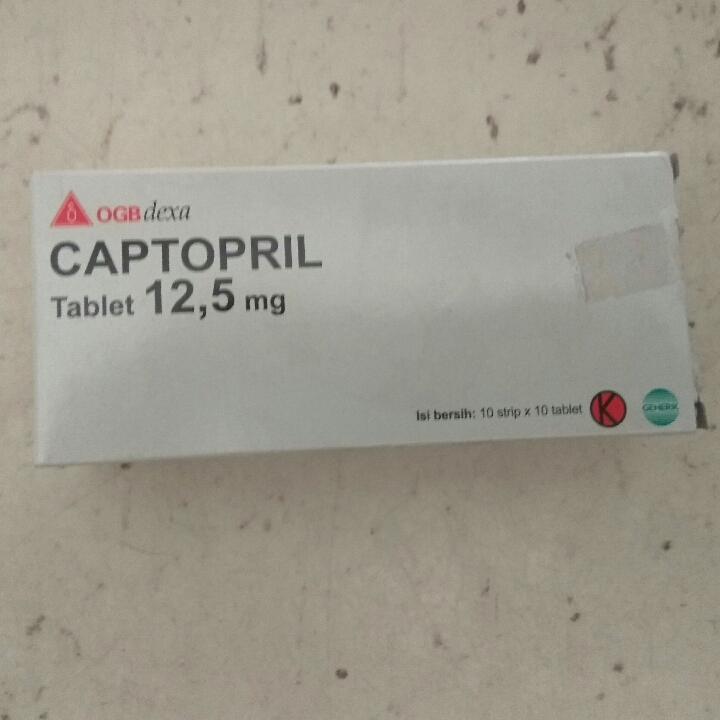 Captopril 12koma5mg 