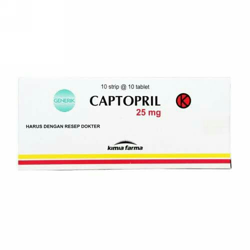 Captopril Tablet 25mg