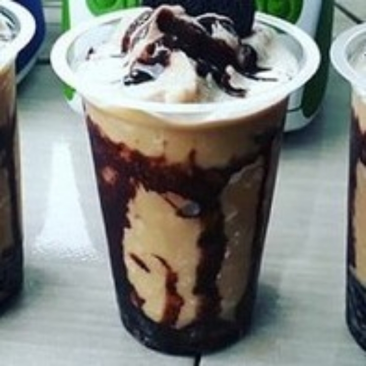 Capucino Cincau Dan Boba Oreo