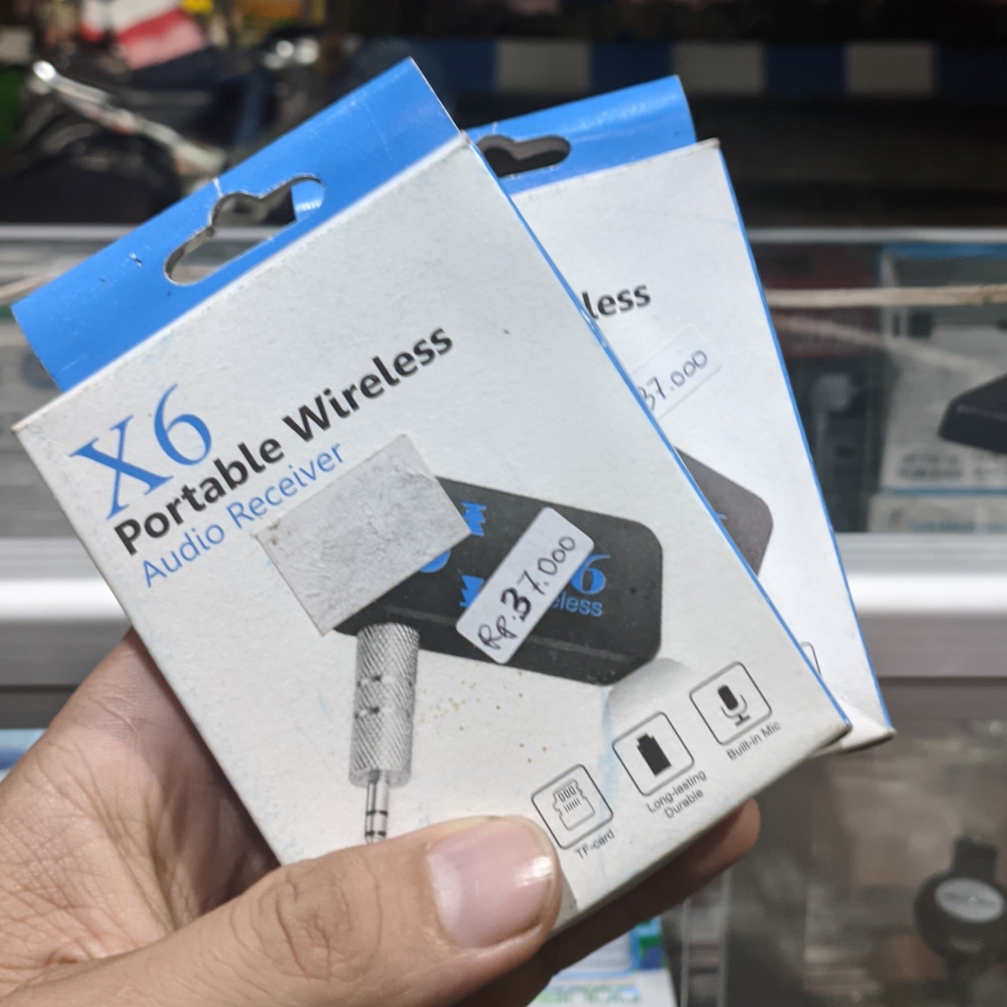 Car Bluetooth X6 Music Dengan Tombol