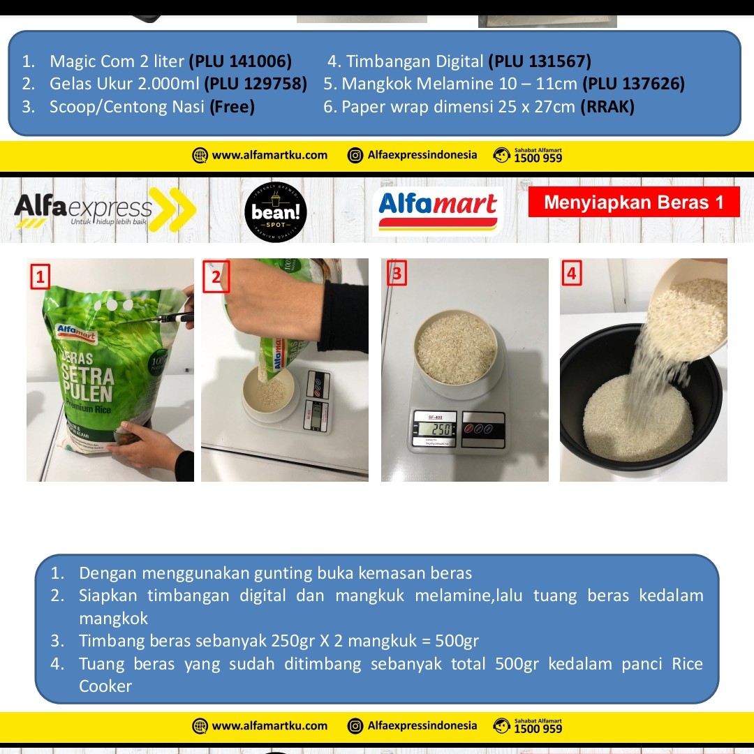 Cara Masak Nasi