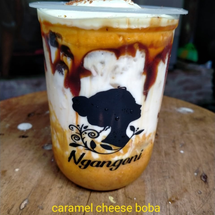 Caramel Cheese Boba