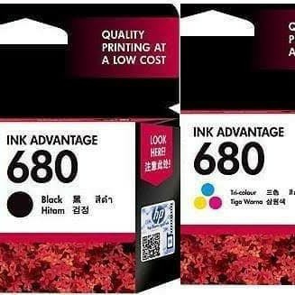 Cartridge Ink Jet 680 Black Color