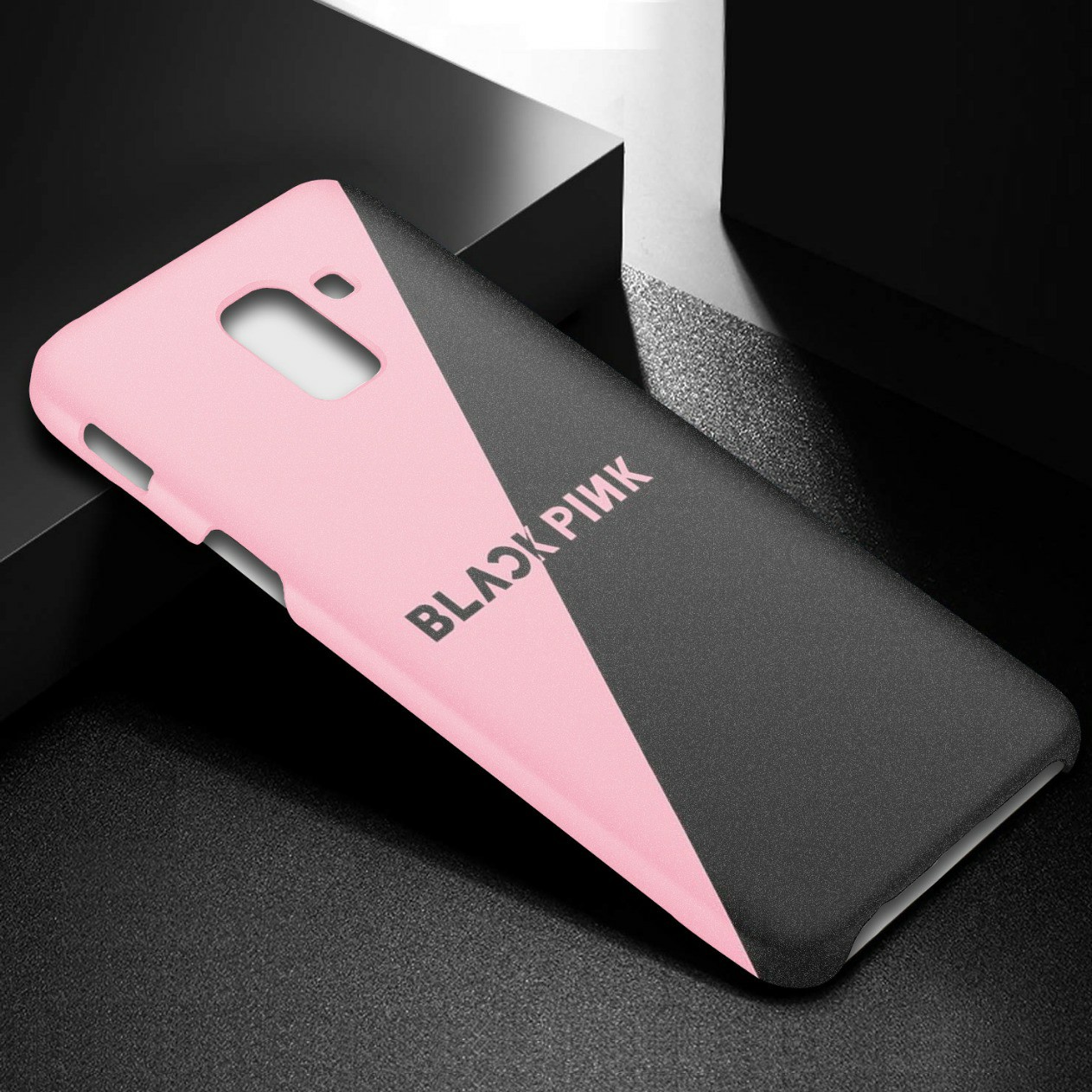 Case 3D Black Pink