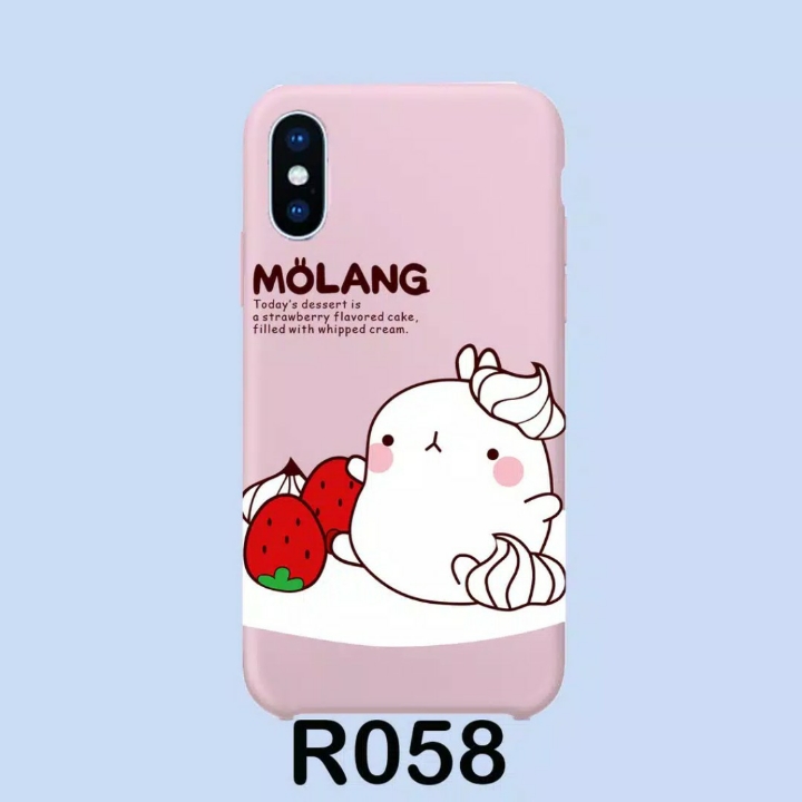 Case Handphone Molang Pink