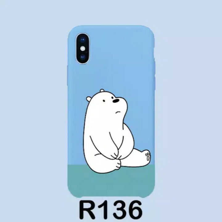 Case Hanpdhone Bear White 