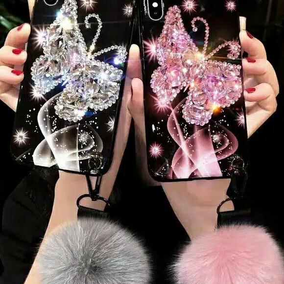 Case Motif Kupu-Kupu 3D