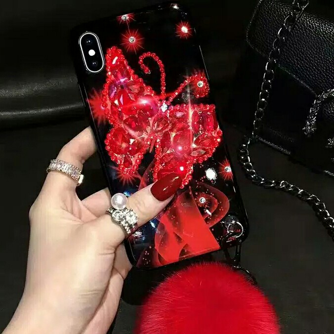 Case Motif Kupu-Kupu 3D 2