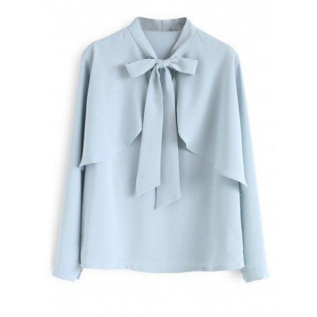 Casual blouse blue