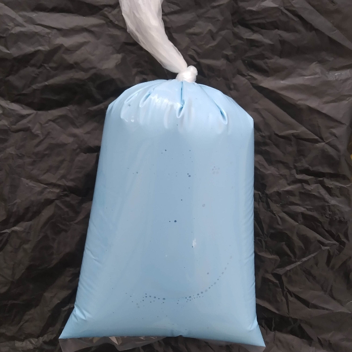 Cat Biru Langit Atau Telor Asin