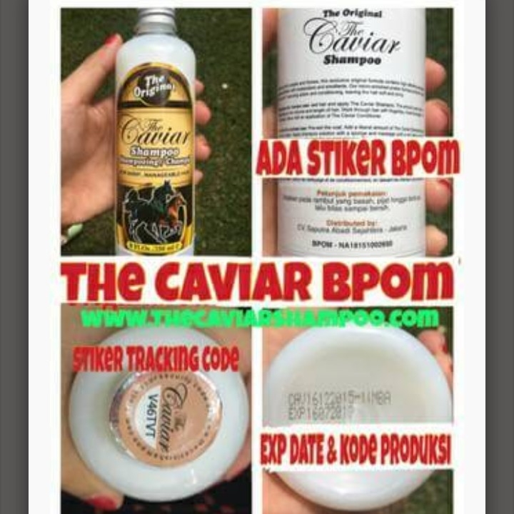 Caviar Shampo Original BPOM