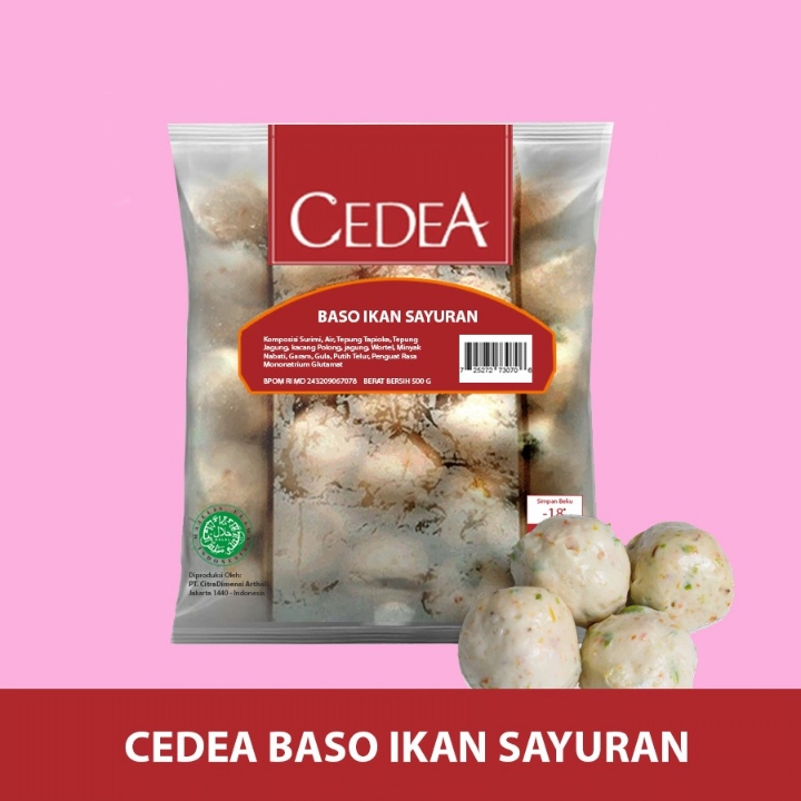 Cede Baso Ikan Sayuran