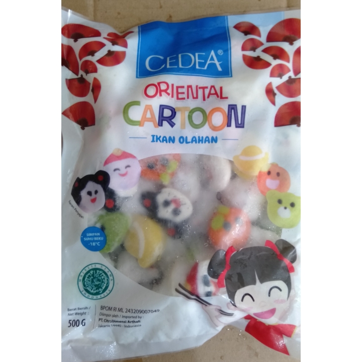 Cedea Oriental Cartoon Ikan Olahan 500g