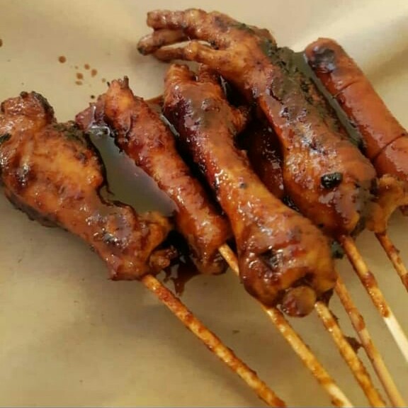 Ceker Bakar Isi 2 Tusuk