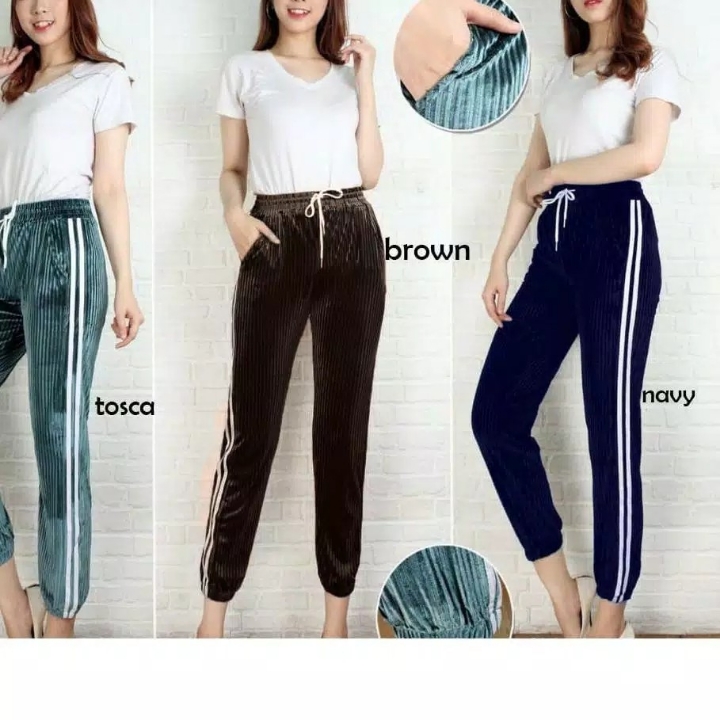 Celana Bludru Pkisket 4