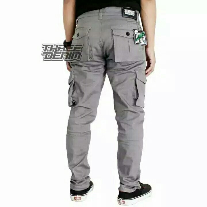 Celana Cargo Panjang Pants Pria  Celana PDL Traveling Catton 2