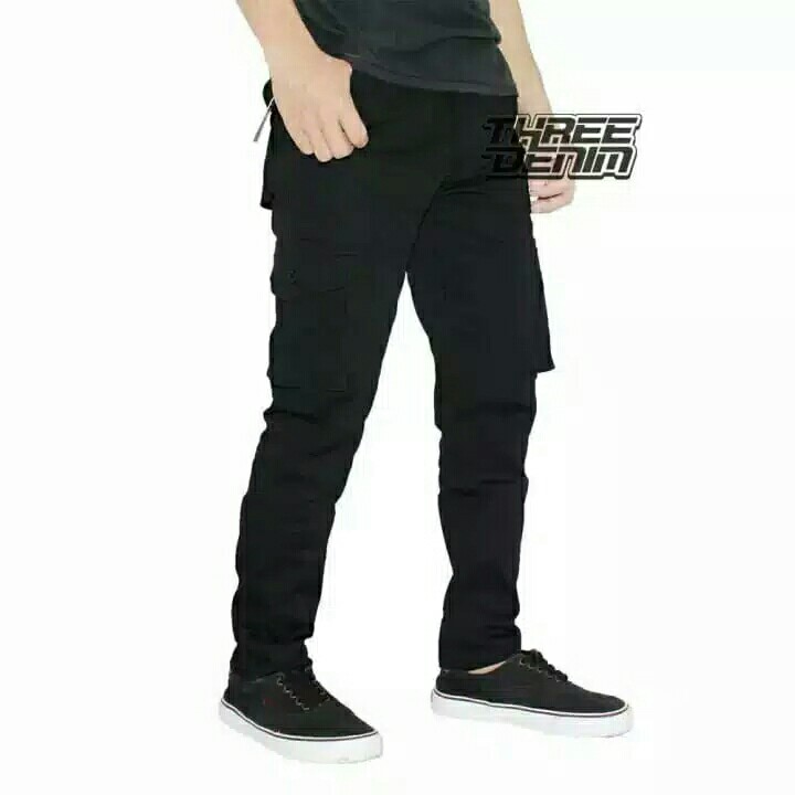 Celana Cargo Panjang Pants Pria  Celana PDL Traveling Catton 4
