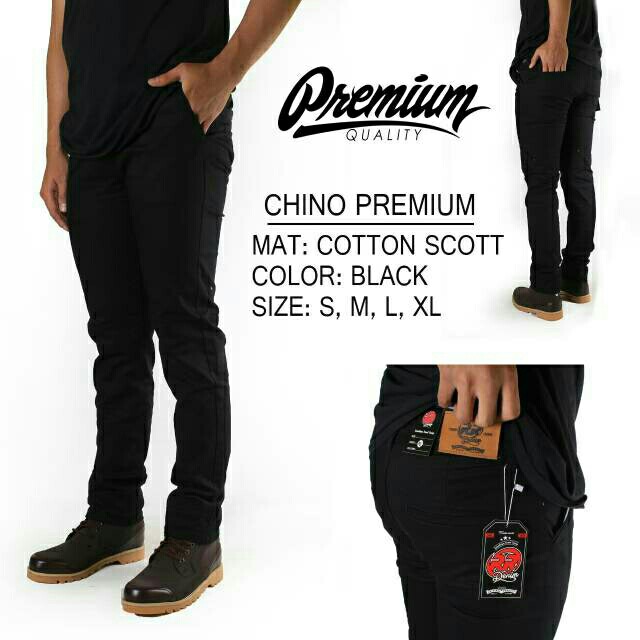 Celana Chino panjang pria 28 sd 34 original