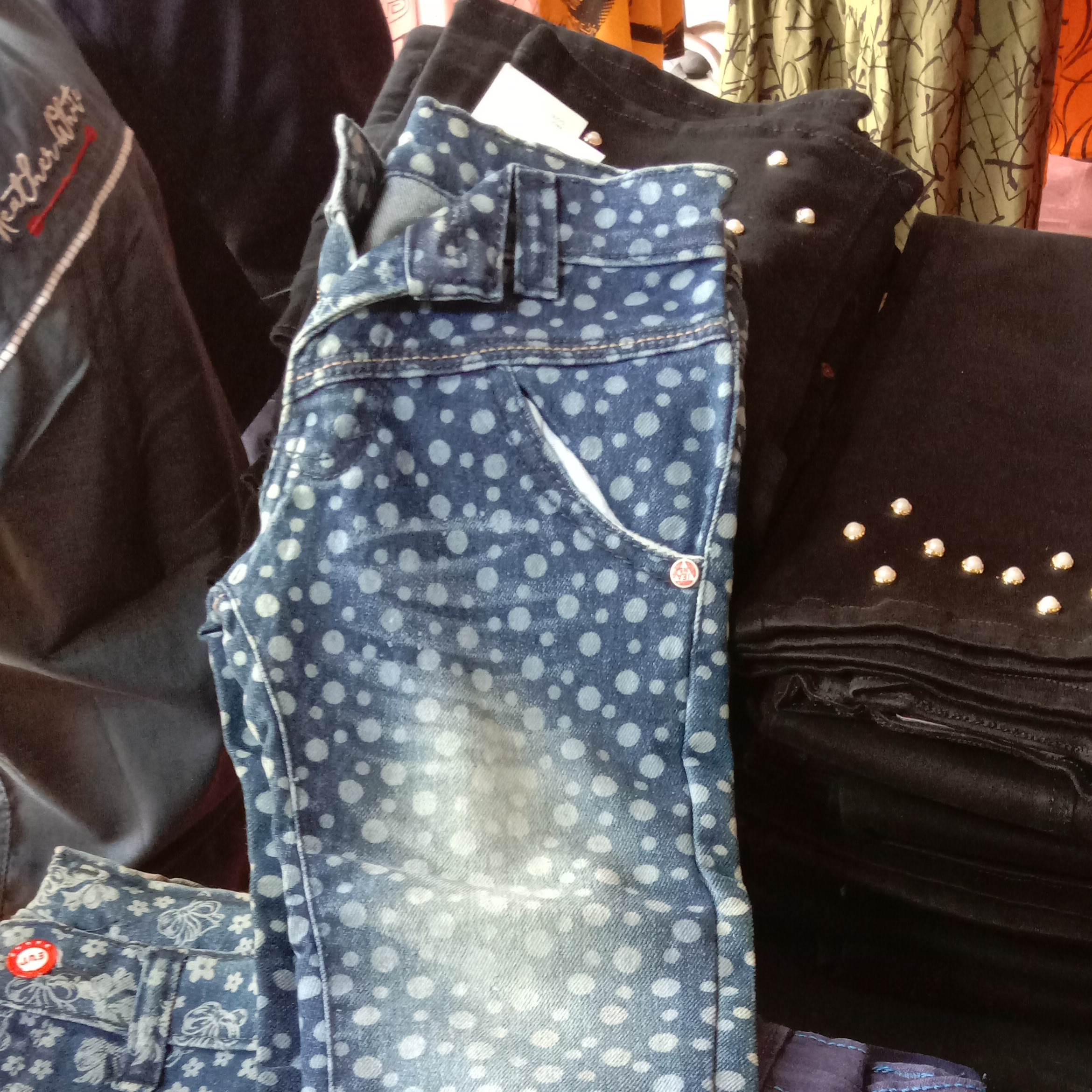 Celana Jeans Corak Anak