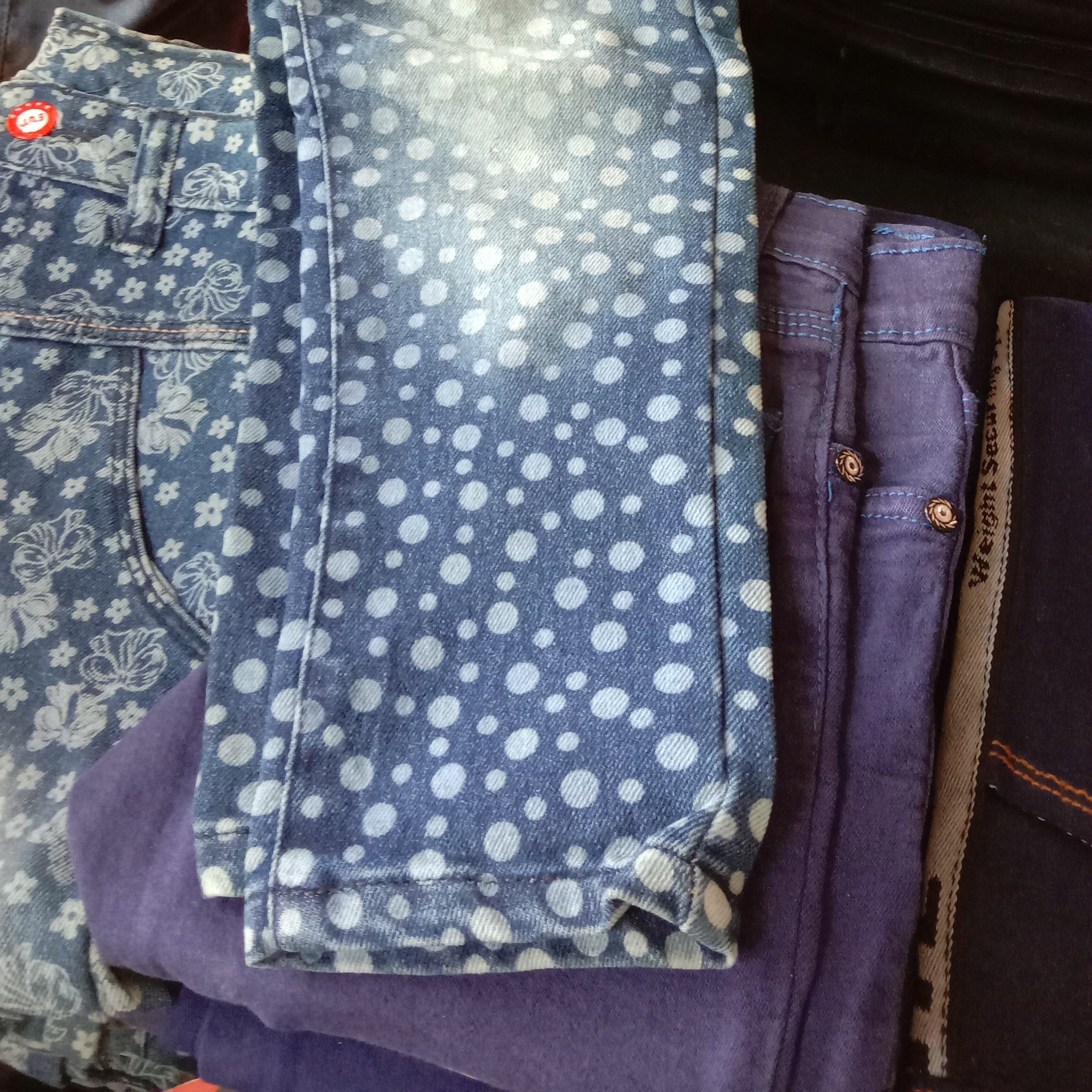 Celana Jeans Corak Anak 2