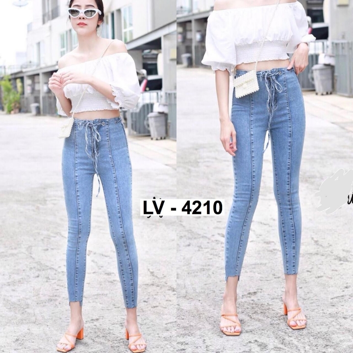 Celana Jeans Highwaist Punny