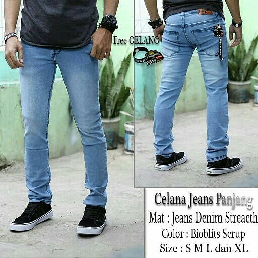 Celana Jeans Panjang Streach
